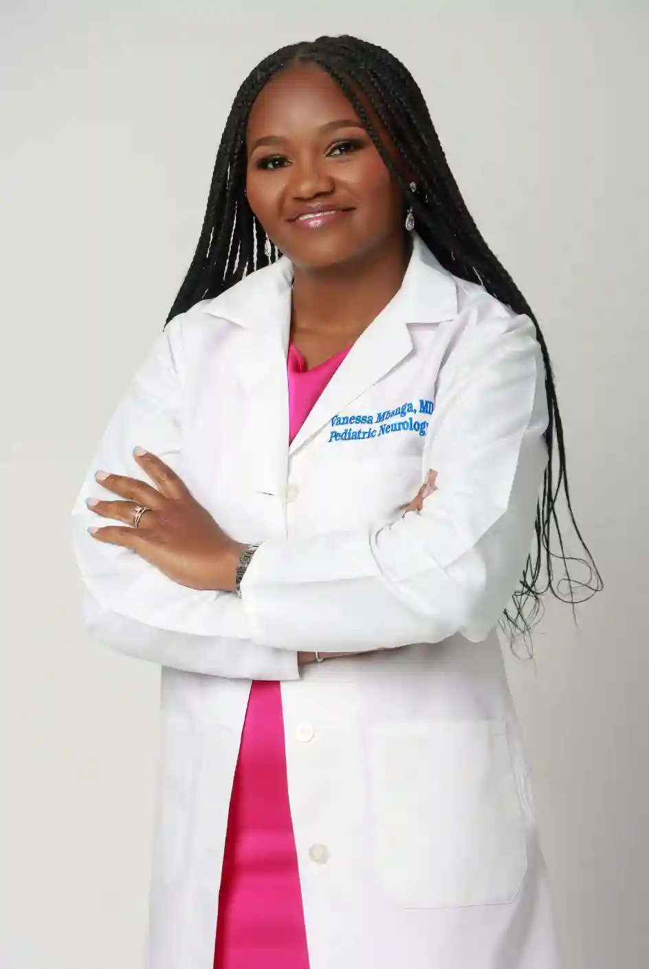 Dr. Vanessa Mbanga, MD, epileptologist and pediatric neurologist at Family Neurology, Pasadena TX